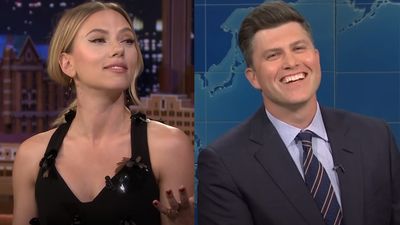 Scarlett Johansson Gets Real About Why It's Always Better When She Can Do Events With Husband Colin Jost, And It's Super Adorable
