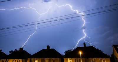 UK to be battered by thunder, lightning and heavy rain as Brits celebrate Father's Day