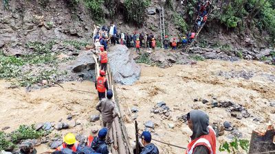Over 2,400 stranded tourists evacuated from North Sikkim after landslip, no permit to be issued to tourists for time being: DC