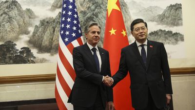 Blinken arrives in Beijing in bid to cool soaring US-China tensions