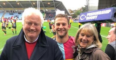Rugby star takes on a colossal challenge in memory of 'journalistic giant' dad