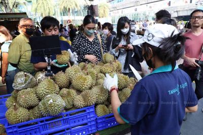 Robust demand raises durian prices