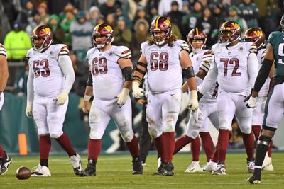 The Commanders’ offensive line ranked near the bottom of the NFL