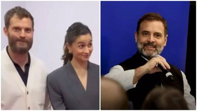 Twitterati thinks Alia Bhatt's 'Heart Of Stone' co-star Jamie Dornan looks like Rahul Gandhi; fans say 'Take that back!'