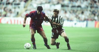 The hilarious 1997 moment Newcastle United sent John Beresford to face the media alongside Luis Figo