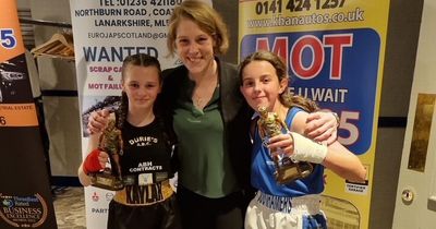 Former boxing champion Hannah Rankin guests as Rutherglen club compete in front of hero