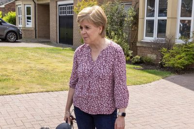 ‘I’ve done nothing wrong’ – Sturgeon returns home after arrest