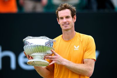 Father’s Day surprise for Andy Murray as his kids show up for Nottingham win