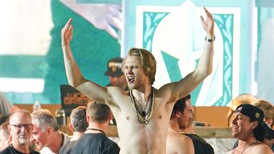 William Karlsson delivered an all-time, expletive-filled speech at the Golden Knights’ championship parade