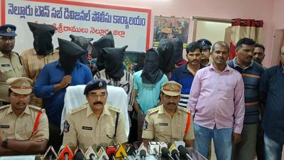 Eight arrested on charge of gang-raping a woman on the outskirts of Nellore in Andhra Pradesh