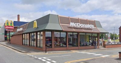 Staff and diners in 'terrifying ordeal' at McDonald's after man barges through door and attempts to steal money