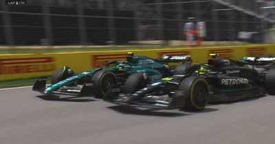 Lewis Hamilton follows through on Fernando Alonso threat within seconds at Canadian GP