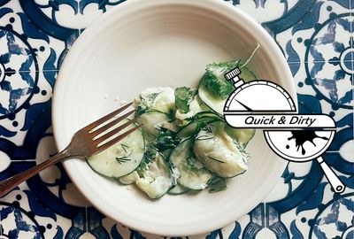 The cucumber salad of your dreams