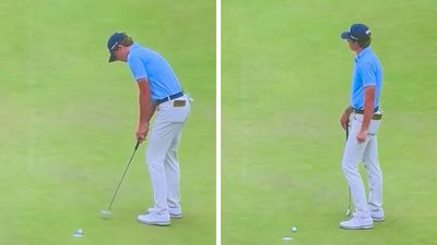 WATCH: Gordon Sargent Putt Jumps Out Of Hole At US Open