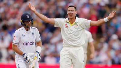 England leads Australia by 35 runs after losing early wickets at rain-hit Edgbaston