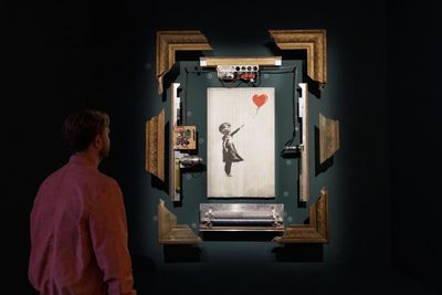 Banksy's exhibition in Glasgow is sharply political and laugh-out-loud funny