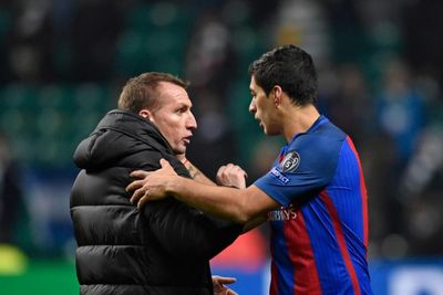 Luis Suarez hails Brendan Rodgers as he makes Celtic Champions League prediction