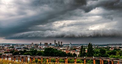 Exact time thunderstorms and rain to hit today and tomorrow in Liverpool