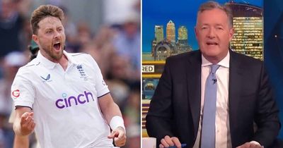 Piers Morgan offers sarcastic verdict on Ollie Robinson's "f*** off* blast at Ashes rival