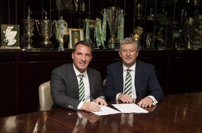 Peter Lawwell hails 'outstanding' Brendan Rodgers after Celtic appointment