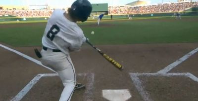 Umpire cam from the College World Series shows how impossible it is to hit a splitter