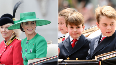 Kate Middleton's warning to George, Charlotte, and Louis during Trooping the Colour revealed