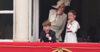 Royal fans think Sophie Wessex scolded Princess Charlotte during Trooping the Colour