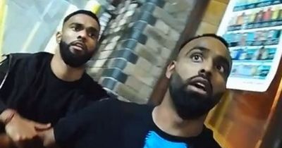 Police want to speak to these two men after an attack outside the Printworks