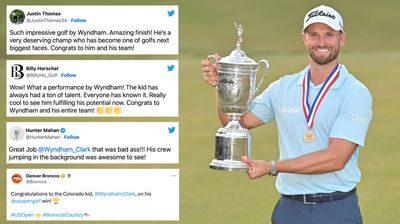 How Social Media Reacted To Wyndham Clark's US Open Triumph