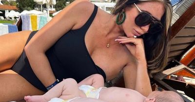 Amy Childs slammed by mum shamers after complaining about ‘tough’ family holiday