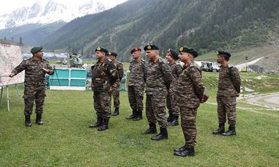 Northern Army commander inspects ongoing preparations for Amarnath Yatra