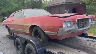 Watch 1972 Ford Gran Torino Get First Wash In 20 Years