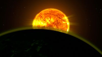 'Hot Jupiter' planet killed and ate its Mercury-sized neighbor