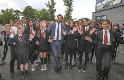 Humza Yousaf officially opens Glasgow school's new extension