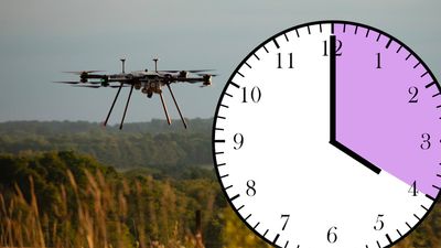 Forget changing batteries, this drone can fly for 4 HOURS non-stop!