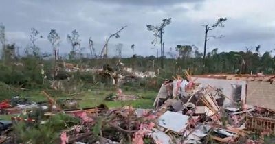 Mississippi tornado kills one and injures 20 as 50MILLION under severe weather warnings