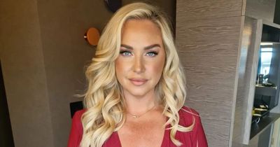This Morning star Josie Gibson is all smiles as she flaunts weight loss in plunging dress
