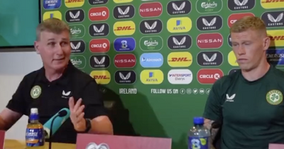 Watch James McLean and Stephen Kenny bristle in spiky Ireland press conference as reporter accused of 'lacking respect'