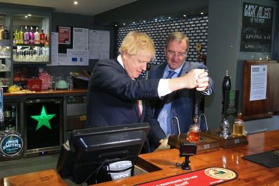 Boris Johnson could avoid ‘early retirement’ with pub work, Labour MP jokes