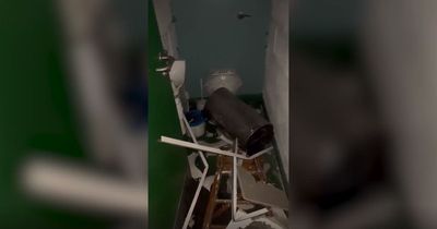 Football clubhouse left trashed, flooded and hit by fire in night of vandalism