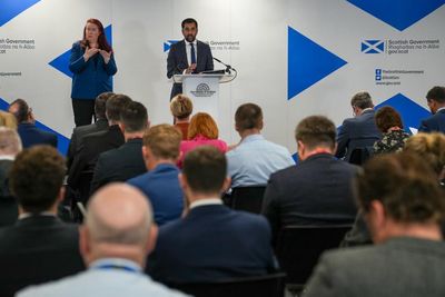 Media focus on police probe as Humza Yousaf sets out independence vision