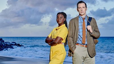 The church bells did it! Death in Paradise star reveals nuisance bells keep wrecking scenes