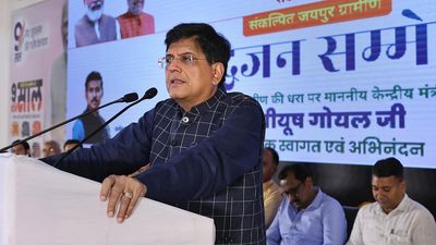 Denying development to people is another form of corruption: Piyush Goyal says in Rajasthan