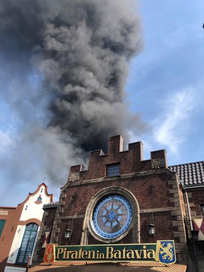 Large fire breaks out at Germany's biggest theme park, police says blaze is "under control"