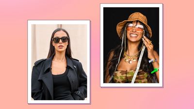 Maya Jama's sunglasses are *giving* retro summer vibes—here's where to shop the 'Love Island' host's fave styles