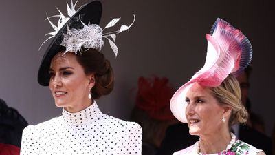 Princess Catherine wows in signature polka-dot style with nostalgic nod to Princess Diana as she attends Order of the Garter