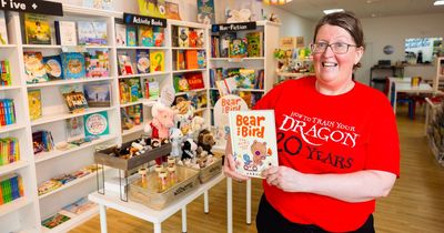 Little bookshop that offers children a chance to meet their favourite authors