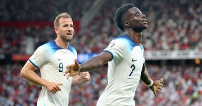 Bukayo Saka scores first career hat-trick as Arsenal ace nets stunning England treble