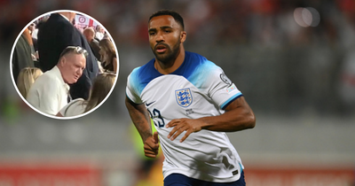 England thump North Macedonia as Newcastle legend Paul Gascoigne watches on as guest of honour