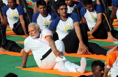 Living la vida yoga: India's Modi will bend leaders into shape on International Yoga Day